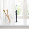 Relsy Oral-B Compatible Electric Toothbrushes Holder for Bathroom, Aluminum Engineered Toothbrush Holder Which Holds Toothbrush Safely, Compatible with only Oral B Electric toothbrushes (Silver)