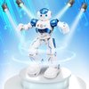 SGILE RC Robot Toys for Kids, Gesture Sensing Programmable Rechargeable Remote Control Robot for Age 3 4 5 6 7 8 12 Year Old Boys Girls Birthday Gift Present, Blue