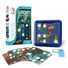 SmartGames Ghost Hunters Travel Game for Kids and Adults, a Spooky, STEM Focused Cognitive Skill-Building Brain Game - Brain Teaser for Ages 6 & Up, 60 Challenges