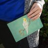 GRAPHICS & MORE Charming Cockatiel Yellow Crest Makeup Cosmetic Bag Organizer Pouch