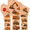 Construction Temporary Tattoos for Kids, Cars and Trucks Tattoos for Boys, Construction Birthday Party Supplies, 110+ Different Patterns, Including Excavators, Cranes, Trucks, Bulldozers, etc