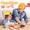 Kids Tool Set-Zealous Pretend Construction Toy with Kids Tool Belt, Toddler Tool Set with Angle Grinder Toys & Circular Saw, Child Play Tool Set for Boys Girls Ages 3,4,5,6,7 Years Old