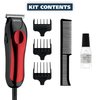 Wahl T-Pro Corded Compact Men's Beard Trimmer with Diamond Finished T Blade for Bump Free Precision Outlining, Detailing, and Trimming - Model 9307-300