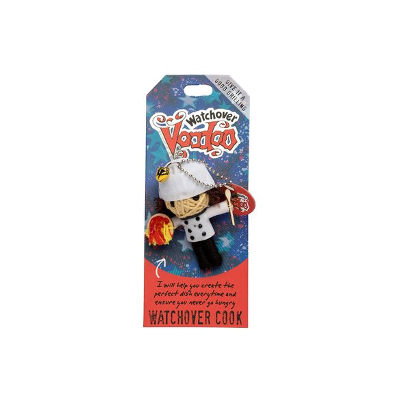 Watchover Voodoo - String Voodoo Doll Keychain – Novelty Voodoo Doll for Bag, Luggage or Car Mirror - Dolls Voodoo Keychain, 5 inches
