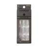 KISS imPRESS No Glue Mani Press On Nails, Premium, Legacy', Gray, Medium Size, Coffin Shape, Includes 30 Nails, Prep Pad, Instructions Sheet, 1 Manicure Stick, 1 Mini File