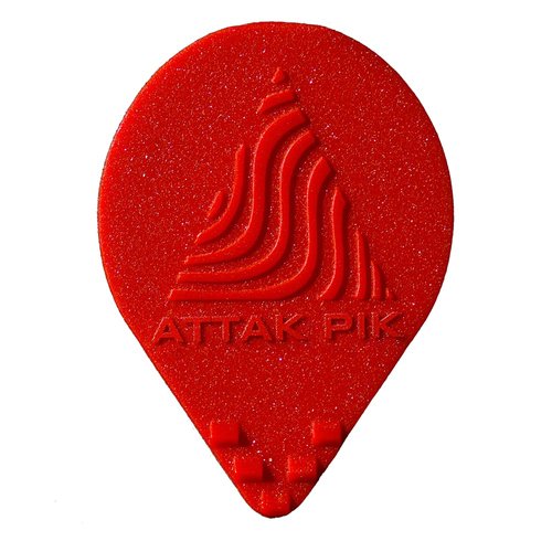 Acoustik Attak Ambush Edgy Guitar Pick – Aggressive 12-String Effect, Enhanced Percussive Tone, Ideal for Electric & Acoustic Guitars | 10 Pack