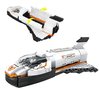 3 in 1 City Space Ship Building Sets Space Shuttle Toys Space Station Spaceship Astronaut Adventure Building Blocks Kit Aerospace Rocket Educational Toy Gift for 6 7 8 9 10 11 12 Year Old (168 Pcs)
