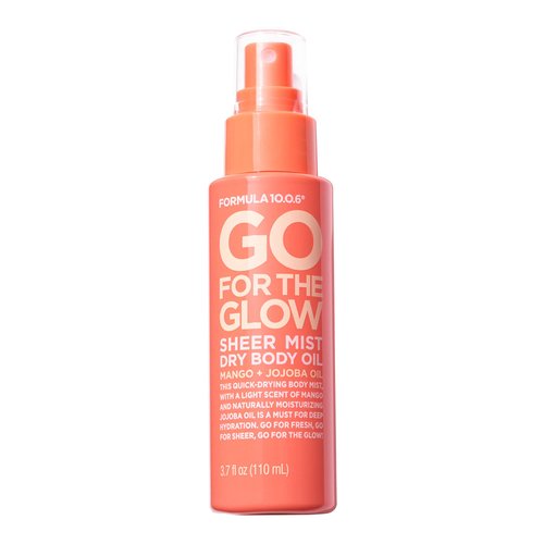 Formula 10.0.6 - Go for the Glow Dry Body Oil - Sheer Body Mist for Deep Hydration, Vegan, Paraben-Free, Sulfate-Free & Cruelty-Free, 3.7 Fl Oz