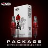 Tattoo Cartridges Needles 20pcs #12 Standard Round Magnum Assorted Tattoo Needle Mixed Cartridge for Tattooing 7RM 9RM 11RM 13RM EN04-20KIT-O
