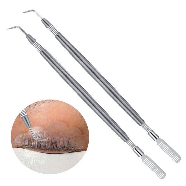 Professional Lash Lift Kit Tool at Home Eyelash Lift Tool Metal Eyelash Comb Separator - Eyelash Perm Kit Lash Lift Lash Lift Supplies Professional Lash Lift Tools Supplies - Eye Lash Separator Tool