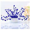 Yokawe Bridal Wedding Hair Comb Silver Crystal Bride Side Combs Beaded Hair Accessories for Women and Girls