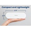 OrthoKey OrthoPod Dental Travel Case - Secure Storage for Aligners, Retainers, and Invisalign - Convenient Toothbrush and Toothpaste Holder - Clear Removable Grabber - Sterile Storage