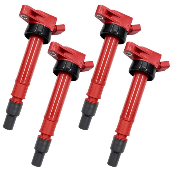 N51WSTAR Performance Ignition Coil Packs Set Of 4 Compatible With TOYOTA Corona Nadia Vista Vista Ardeo 1996 1997 1998 1999 2000 2001 2002 2003 Replacement For 90919-02235 9091902235
