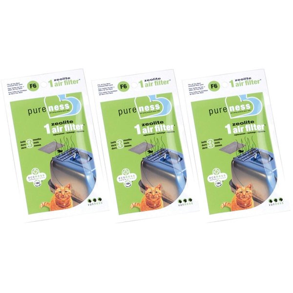 Pureness F6 Zeolite Air Filter (3-Pack)