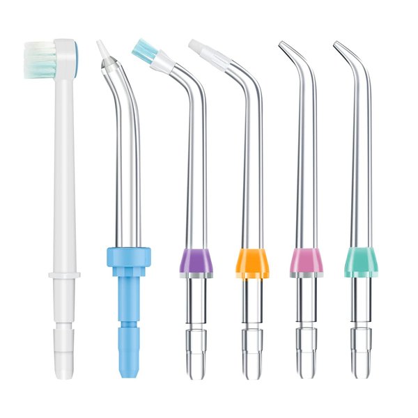Replacement Tips for Waterpik Water Flosser Classic Jet Tips Waterpik' Replacement Parts (6 Tips)