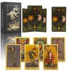 IXIGER Tarot Cards Deck,Gold Foil Sun and Moon Tarot Cards,Tarot Cards with Guidebook & Box,78 Cards/Set Original Classic Tarot Cards,Divination Tarot Cards,Tarot Cards for Beginners & Expert Readers