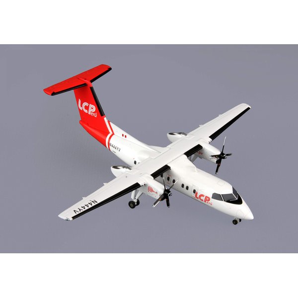 Gemini Jets 8-200 LC Peru Dash Diecast Aircraft, 1:200 Scale
