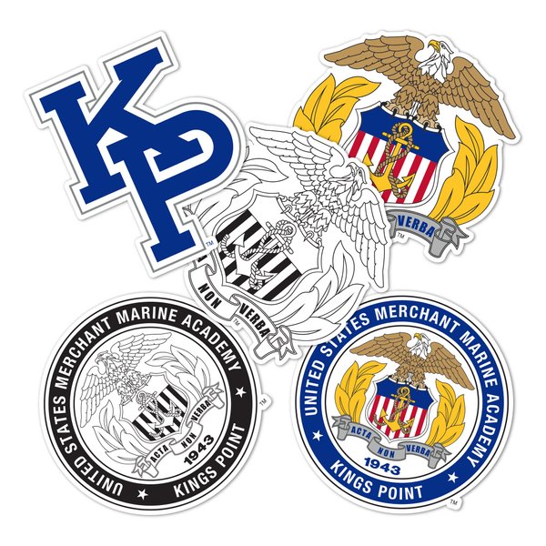 Desert Cactus United States Merchant Marine Academy Stickers Mariners Kings Point USMMA Vinyl Decals Laptop Water Bottle Car Scrapbook11.47x8.9 T2 (Type 2)