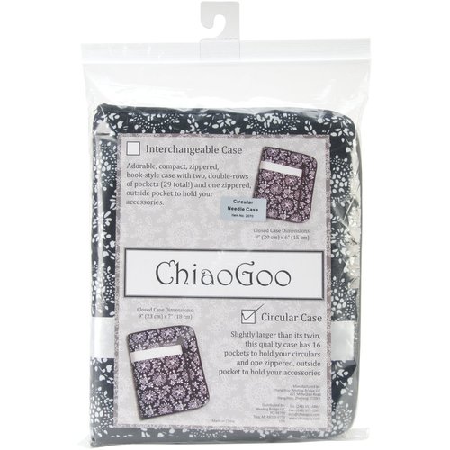 ChiaoGoo White Ribbon Circular Needle Case (2070)
