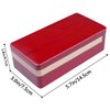 DC-BEAUTIFUL Impossible Box Puzzle Master Secret Opening Box Wooden Red Magic Box with Secret Drawer Mysterious Gift Box Puzzle