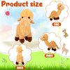 Sosation 9 Pack Camel Stuffed Animal Camel Plush Cute Camel Doll Toy Soft Small Stuffed Camel Hanging Ornaments for Keys Purse Backpack School Bags, DIY Birthday Party Favors, 5.5 x 2 Inches