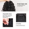 QGZ Ponytail Extension,Drawstring Ponytail for Black Women 14 Inch Synthetic Short Wavy Curly Layered Pony Tails Hair Extensions for Daily Use(Black)