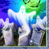 amscan Mostly Ghostly Beverage Napkins 16ct