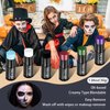 Black Face Paint, Cream Grease Sticks, Black Eye Black Stick, Sweatproof Waterproof for Sports, Black Body Paint Stick for Corpse Bride Halloween SFX Sally Makeup, Black