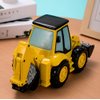 FUYU Cartoon Excavator Piggy Bank Coin Bank Money Box Home Decor