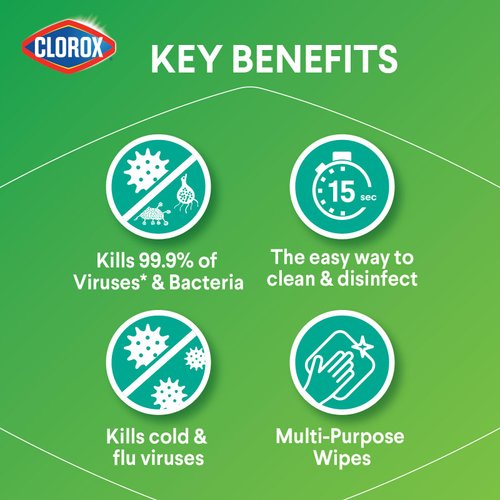 Clorox Disinfecting Wipes, Bleach Free Cleaning Wipes - Fresh Scent, 75 Count