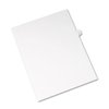 Avery Legal Exhibit Tab Dividers, Tab Title: 9, White, Letter, 25/Pack (11919)