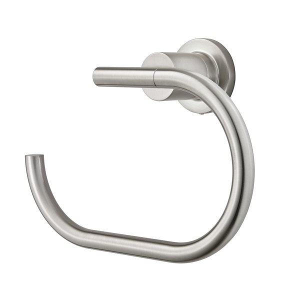 Pfister Contempra Brushed Nickel-Towel Ring for Bathroom BRBNC1K