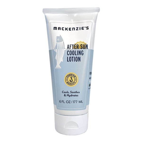 MacKenzie's After Sun Cooling Lotion - Gifts for Men - Gifts for Fishermen - Gifts for Cooks - Gifts for Gardeners - Natural Body Lotion - Cooling, Moisturizing, Soothing - 6 oz