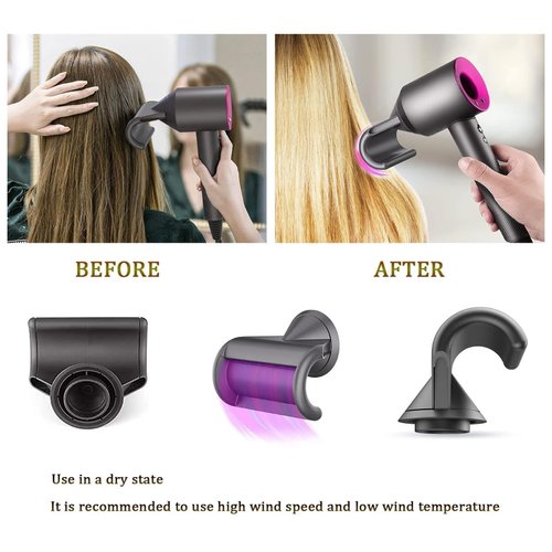 Anti-Flight Flyaway Attachment Nozzle for Dyson Supersonic Hair Dryer HD01 HD02 HD03 HD04 HD08 Tool