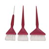 3Pcs Hair Coloring Brush, Hair Bleach Tinting Brush, Hair Color Brush Non Slip Handle Comfortable Hand Feeling Hair Tint Dye Brush Hair Dye Tools for Salon Home