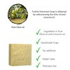 Anatolia Soap, Antioch 5 oz Pure Turkish Hammam Olive Oil For Body, Organic Handmade Natural Castille Body For Men And Women Big Bar Soap 1 Count (pack Of 1)