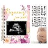 Pregnancy Journal Memory Book, Baby Memory Book with Month Memory Tatoo Stickers - The Perfect Planner to Track Your Little Ones Life-Changing Journey, Best Mom Pregnancy Gift