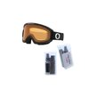 Oakley O-Frame 2.0 Pro M OO7125 Matte Black w Persimmon Ski Goggles For Men For Women + BUNDLE with Designer iWear Eyewear Kit