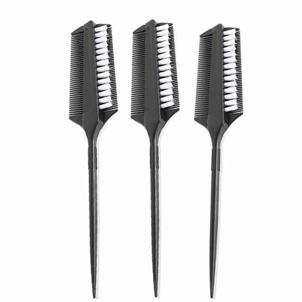 3Pcs Smoothing Brushes Professional Hairbrushes Tail Comb Brushes Teasing Hair Brushes Teasing Brushes Hair Styling Accessories for Women