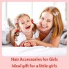 Gingbiss 8 Pairs/16 Pack Hair Clips for Girls, Flower/Star/Crown/Heart/Butterfly Shaped Kids Hair Barrettes, Cute Hair Clips Metal Snap Hair Pins Sparkly Hair Styling Accessories for Girls Kids