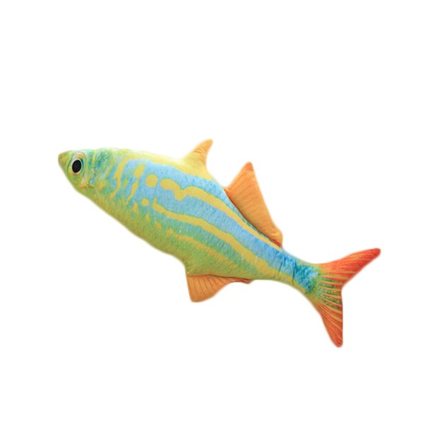 CHELEI2019 15.7" Fish Stuffed Animal Colorful Rainbow Fish Plush Hug Throw Pillow Gifts for Kids