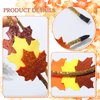 Vsdski Fall Maple Leaf Headband Glitters Fall Leaves Hair Band Thanksgiving Hair Accessories Funny Autumn Hair Hoop for Women Girls Thanksgiving Harvest Festival Party Decoration
