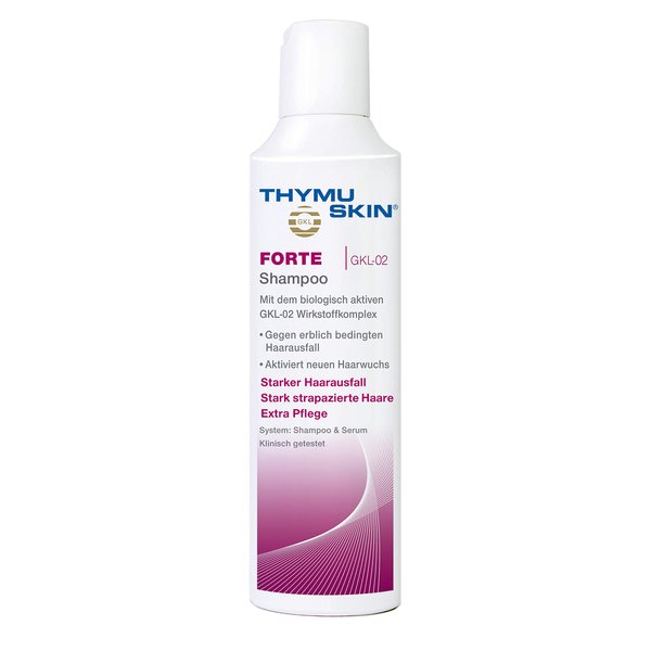 Thymuskin Forte Shampoo - Hair Shampoo, Advanced Solution for Thinning Hair, Men's and Women's Hair Loss - Step 1 (200ml)