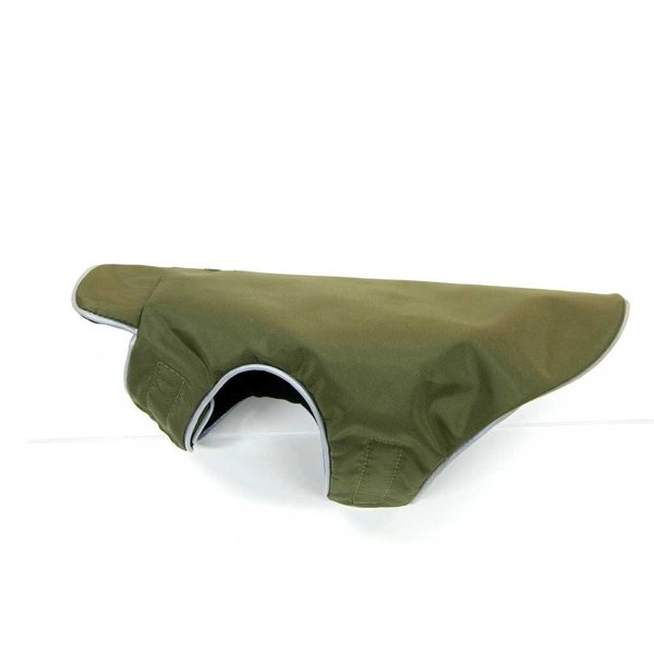 Bluemax 18-Inch Dog Coat, Medium, Khaki