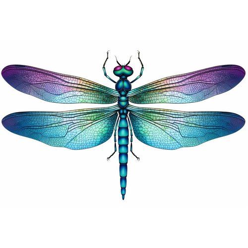 Dopetattoo 6 Sheets Temporary Tattoo Dragonfly Tattoo Fake Tattoos Neck Arm Chest for Women Men Adults