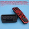 Hecotrax Aluminum Alloy Pedal Cover for Dodge Challenger 2009-2020 Charger 2010-2020 Chrysler 300 300C 2010-2016 No Drilling Aluminum Brake and Accelerator Pedal Covers (Red)