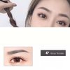 LDJYEONS Eyebrow Pencil, Makeup Eyebrow Pencil, Long-Lasting Four Pronged Eyebrow Pencil (grey)