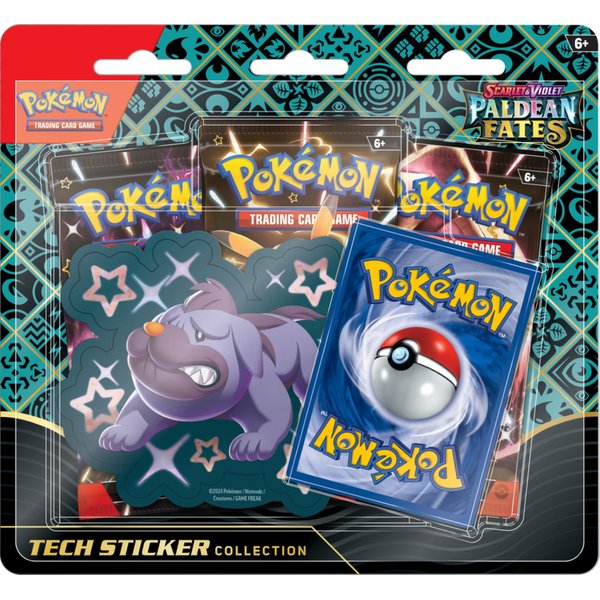 Pokemon Trading Card Games SV4.5 Paldean Fates Tech Sticker Collection Mashiff