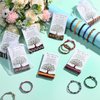 Tondiamo 24 Pack Family Reunion Favors Family Braided Rope Bracelet Remembering Our Roots Cards with Organza Bags Family Reunion Gifts for Family Gathering Party