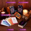 BWTY Tarot Cards Set with Guide Book and 7 Chakra Cards. Learning Tarot Cards Deck for Beginners with Meanings on Them, Keywords, Astrology (Planet Zodiac), Yes or No, Elements, Numerology